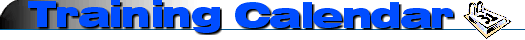 CNOA Training Calendar